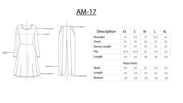 Luxury Silk 3 Piece - AM-17