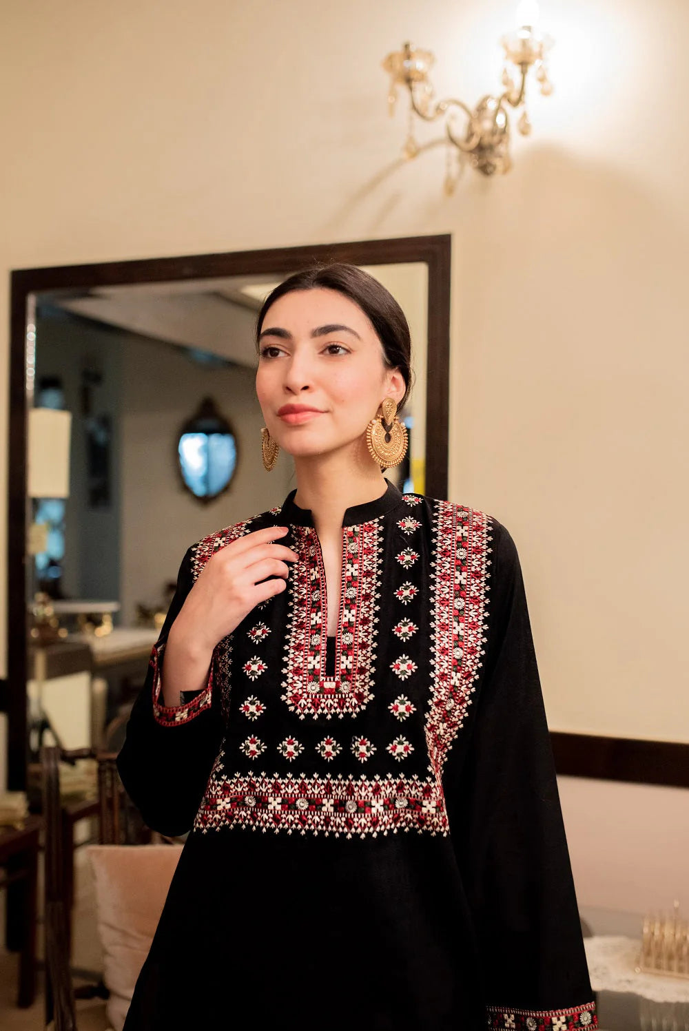 2pc Embroidered Set - Sikka