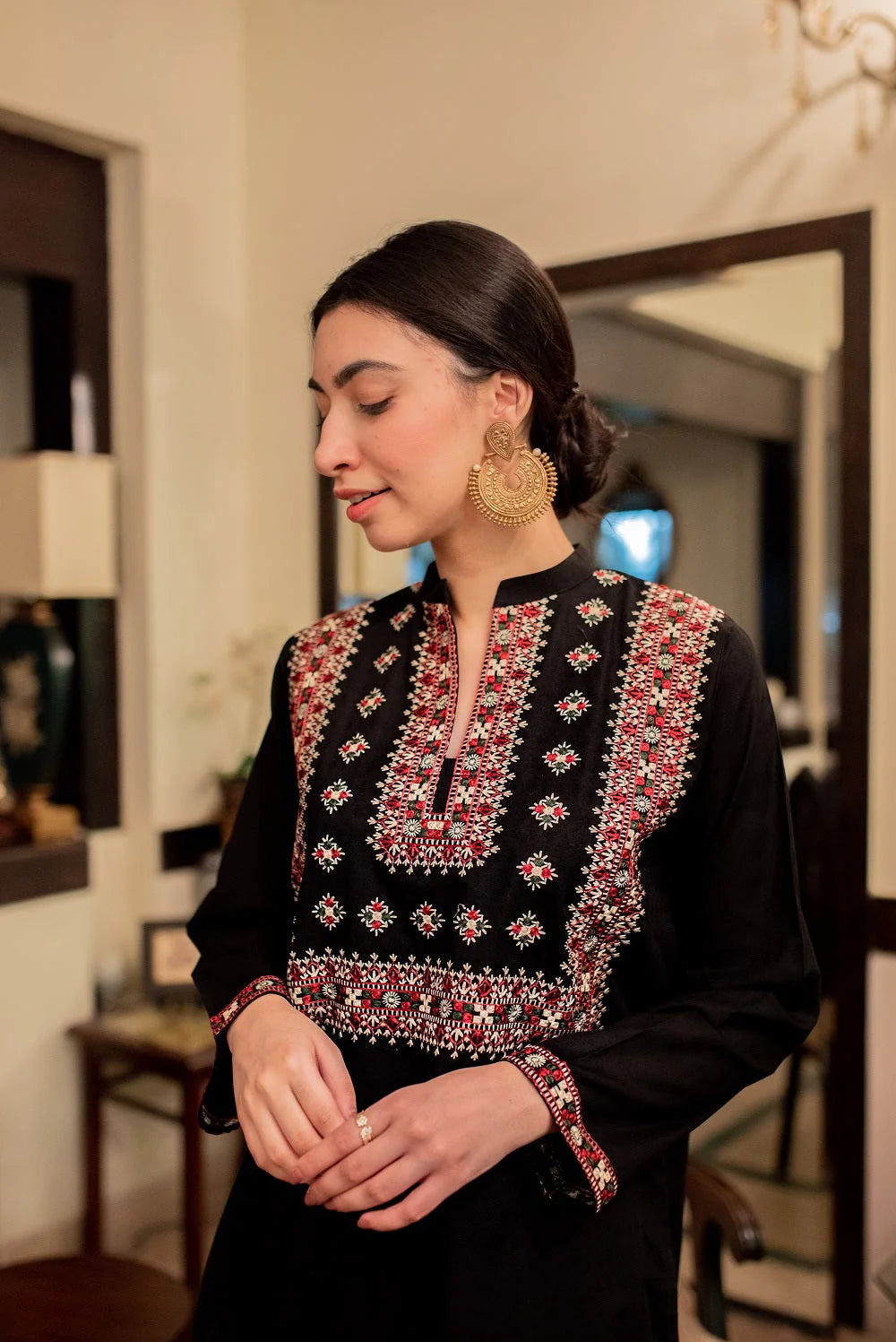 2pc Embroidered Set - Sikka