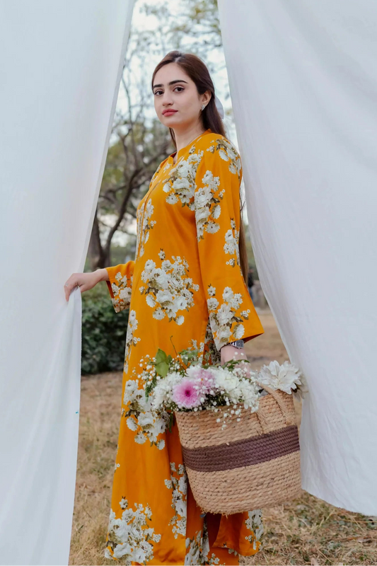 Printed Co-Ord Set - DD07