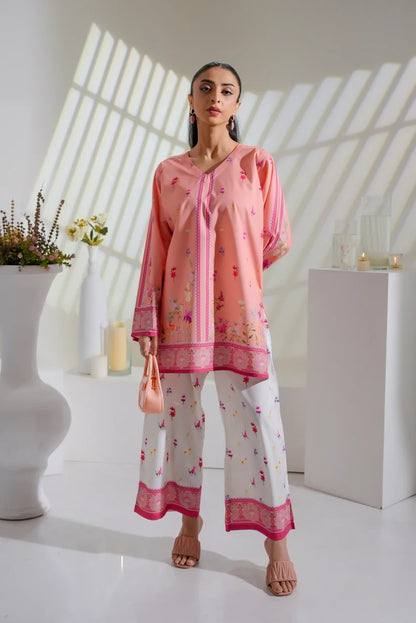 2PC Crepe Printed Set - Bella