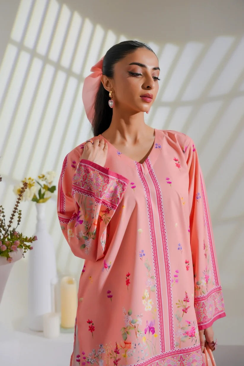 2PC Crepe Printed Set - Bella