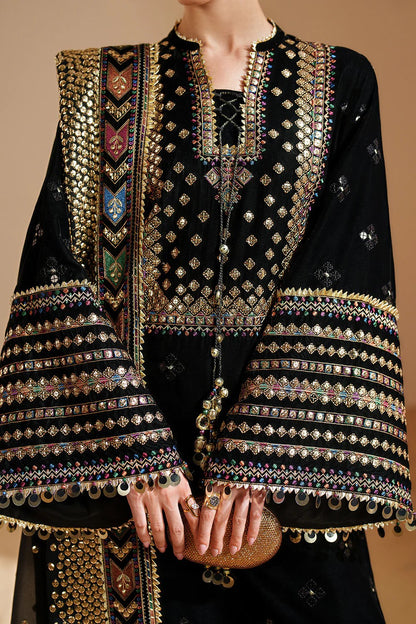 Embroidered Velvet Formal VVF D-5