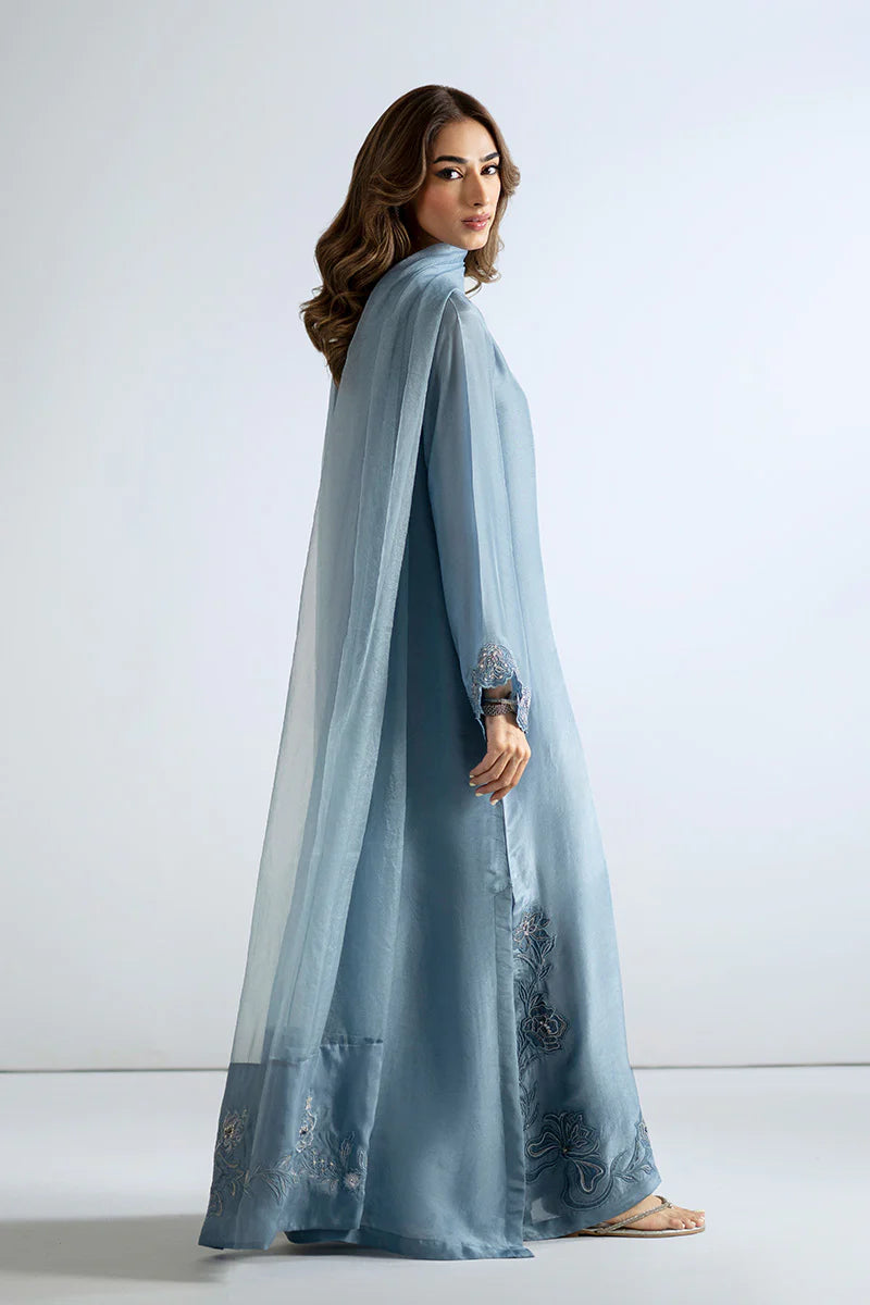 Luxury 3pc Silk Suit - Ela Mist