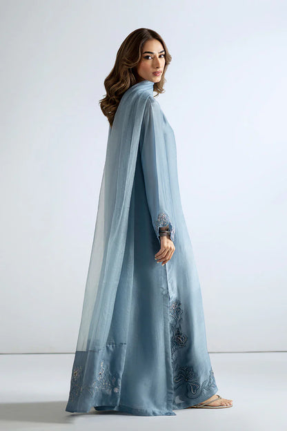 Luxury 3pc Silk Suit - Ela Mist