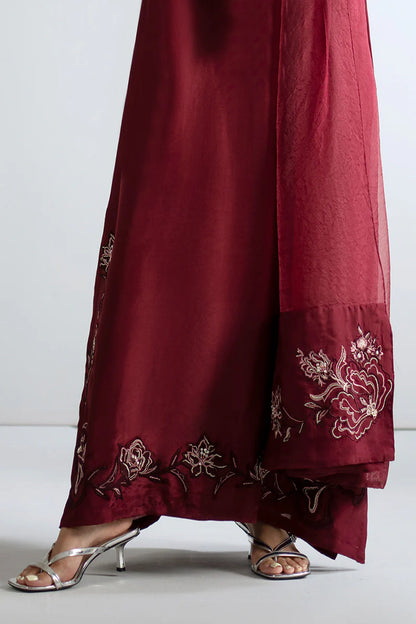 Luxury 3pc Silk Suit - Ela Muse