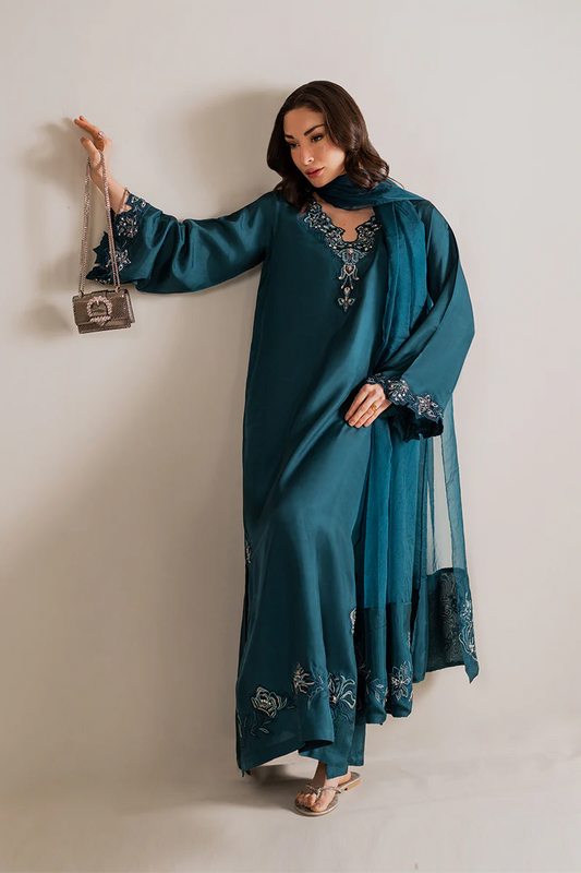 Luxury 3pc Silk Suit - Ela Swiss