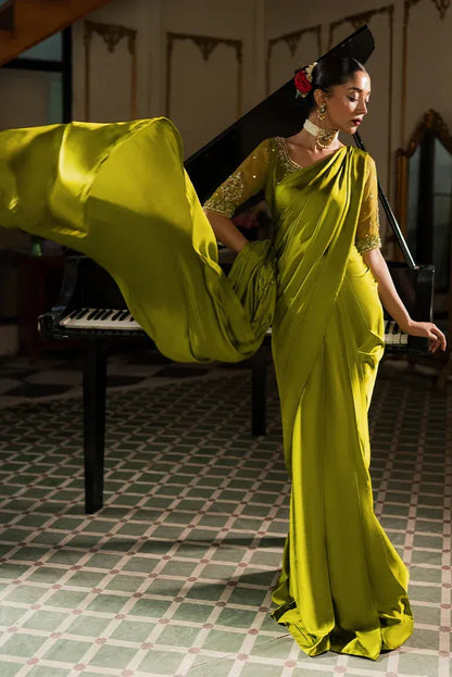 Lehr-e-Resham Silk Collection - Jahanara (Made to Order)