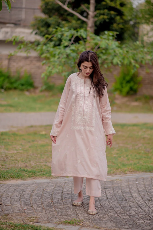 Khaddar 2pc Set - Kandhari