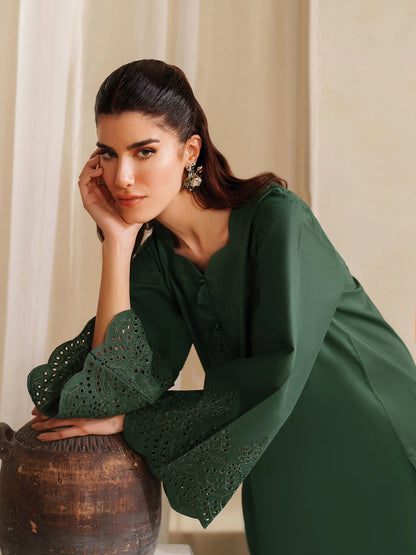 2 Piece Embroidered Set - Mirage