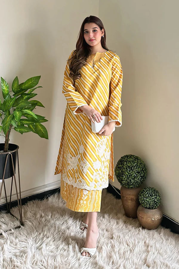 2 PIECE POLY LAWN - ZORA