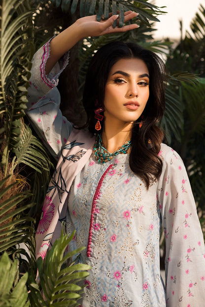 Embroidered Chickenkari Suit- Ready To Ship