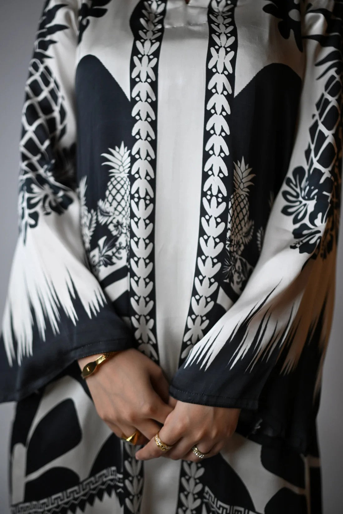 Printed Co-Ord Set - Monochrome