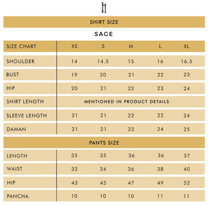 Silk Pret 3pc - Sage