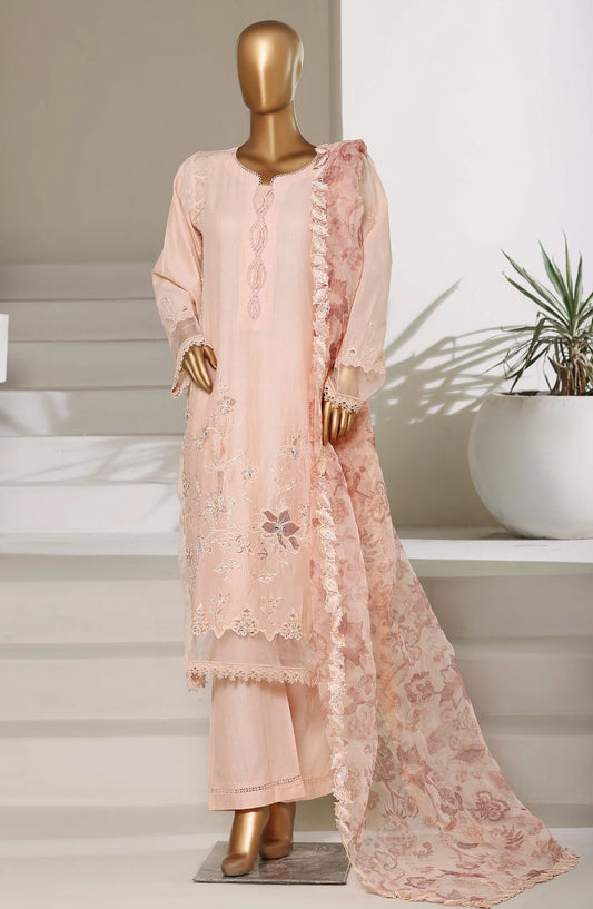 Sadabahar Luxury Embroidered Stitched 3 Piece Lawn Suit – Ready to Ship