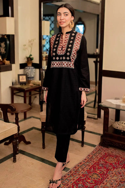 2pc Embroidered Set - Sikka