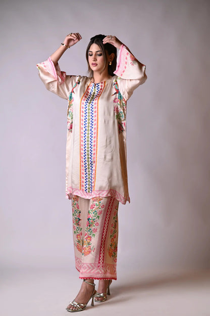 Printed Co-Ord Set - Tropical Whim