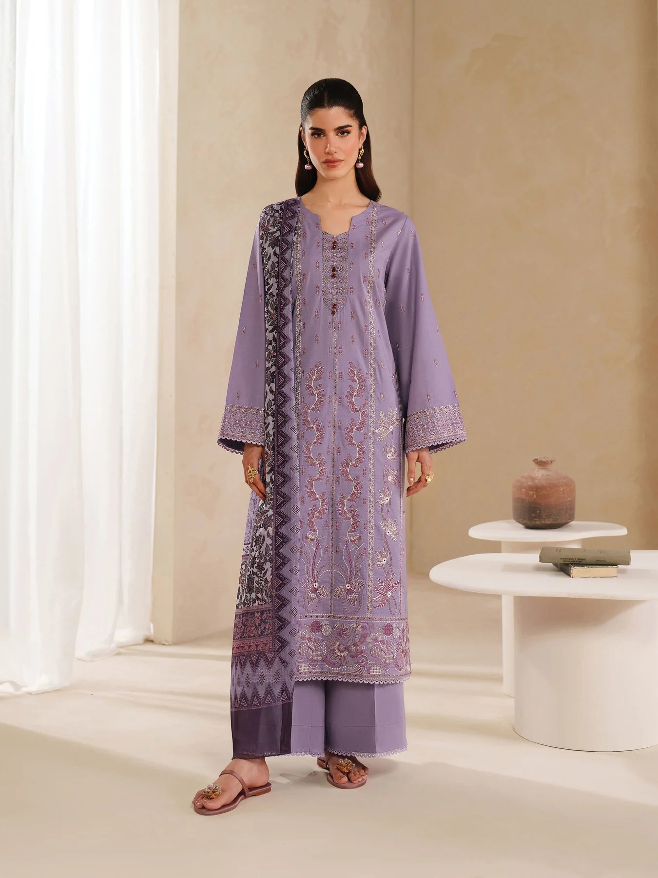 3 Piece Cotton Pret - Whispy