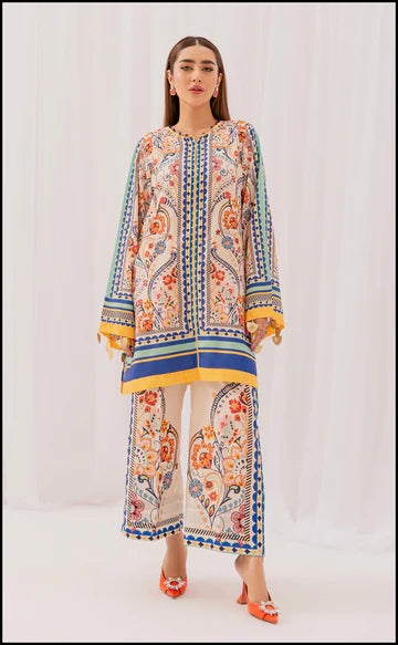 2 PIECE LAWN SILK - KAIRA