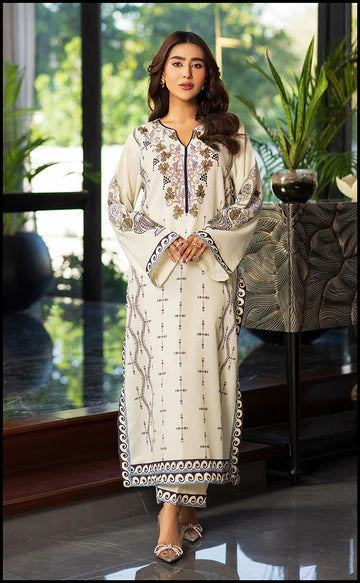 2 PIECE SHIFFLI LAWN - IVORY POISE