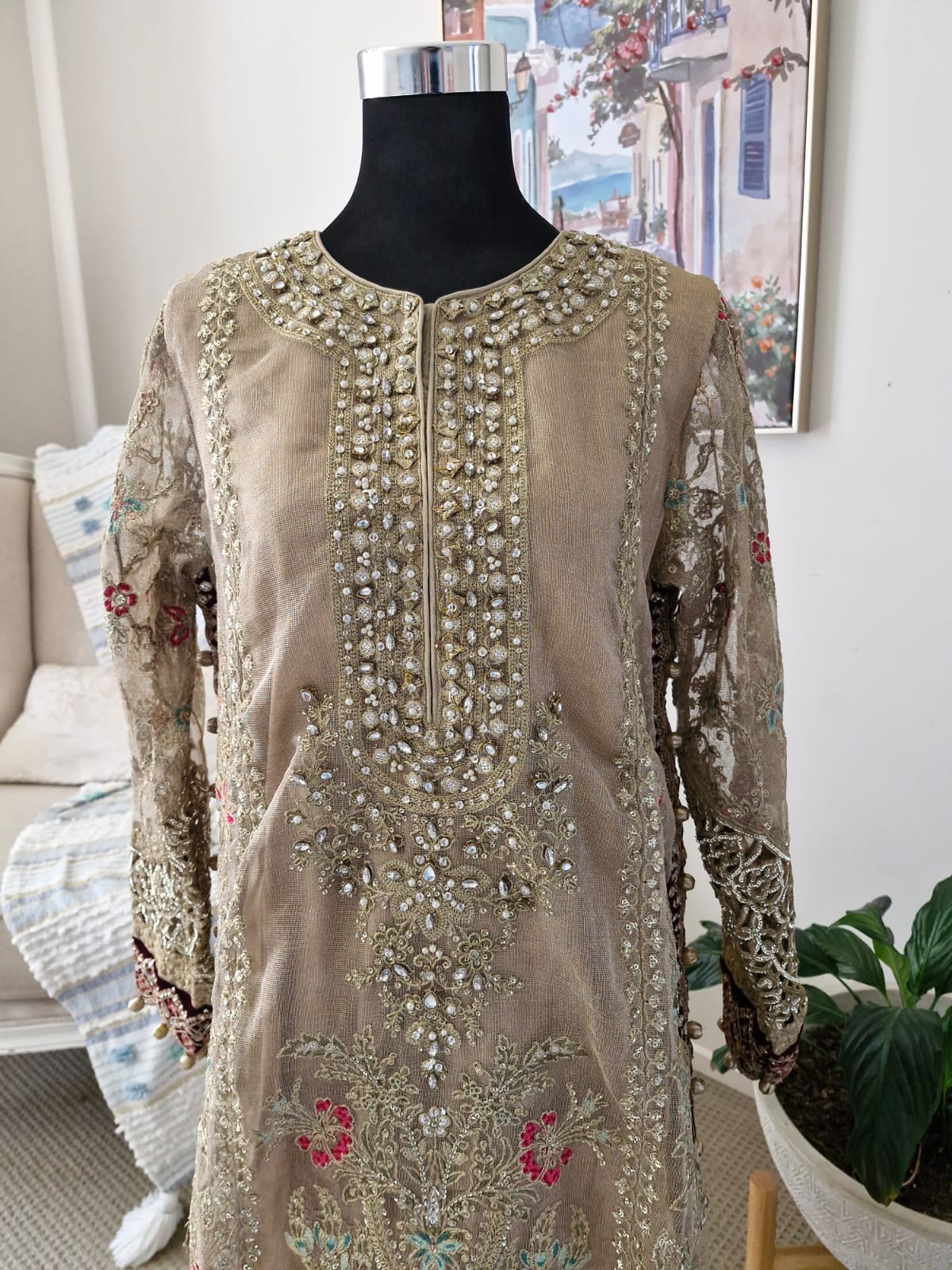 Maria B  Festive Formal - Shirt & Dupatta (Ready To Ship)