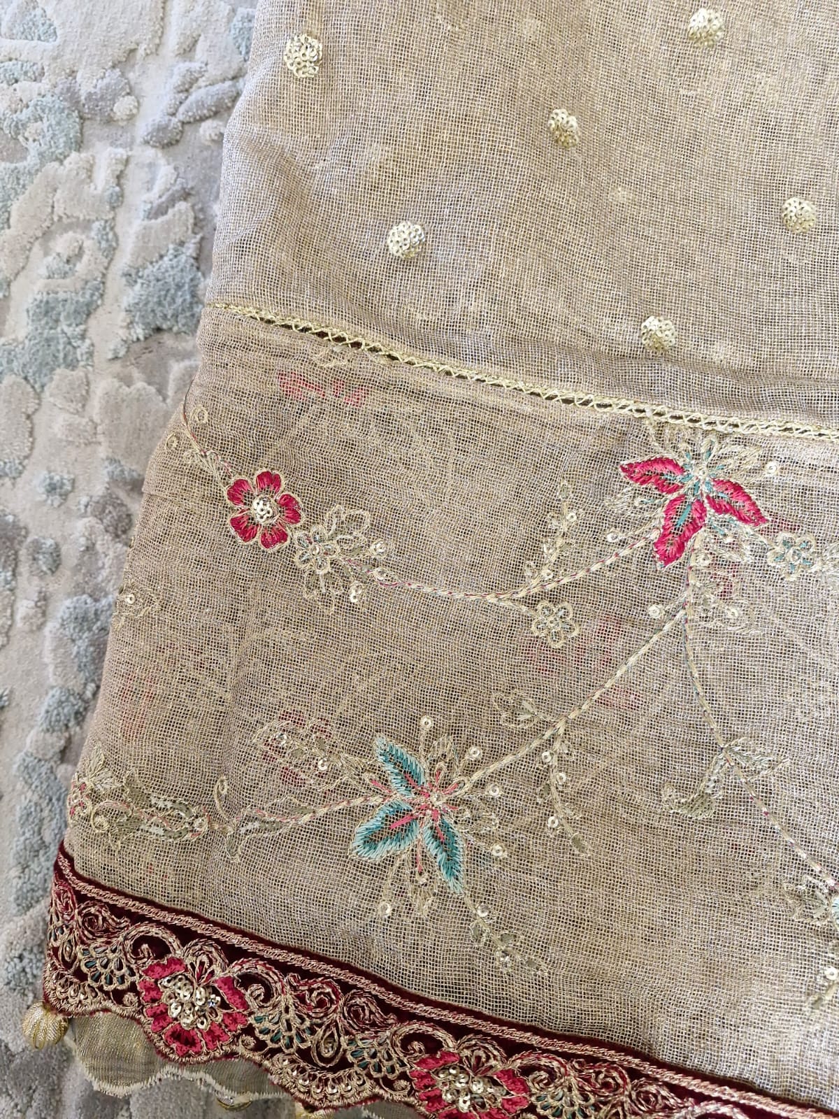 Maria B  Festive Formal - Shirt & Dupatta (Ready To Ship)