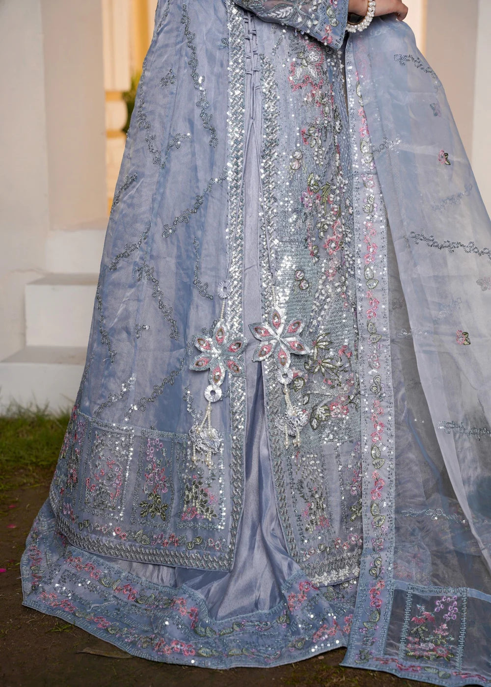 Luxury Embellished Maxi - Sajni