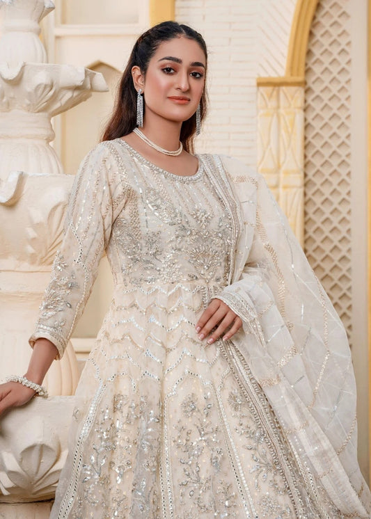 Jodha Maxi -Ivory