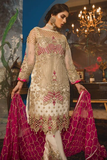 Luxury Chiffon dress - 3 Piece  (Ready to Ship)