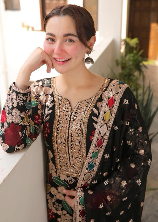 3 Piece Set With Potli - Mehnaz