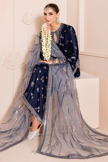 Embroidered Velvet Formal  D-03