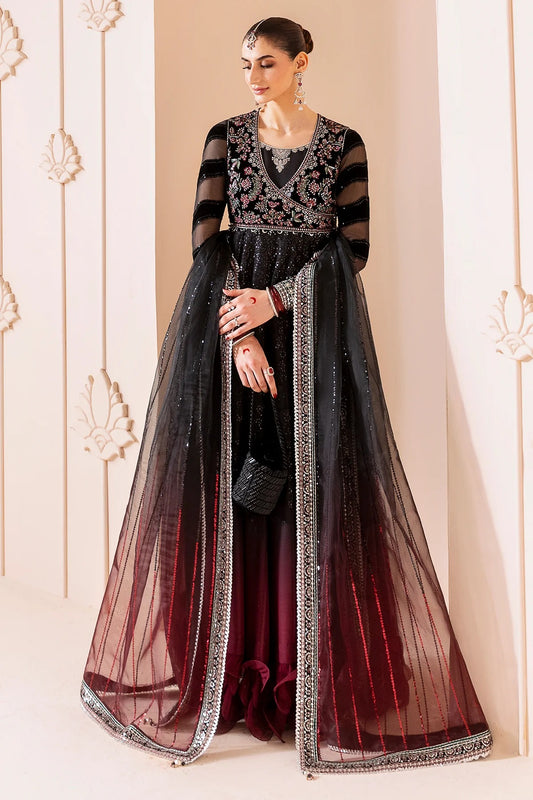 Embroidered Velvet Formal  D-10