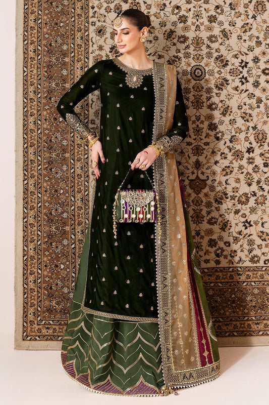 Embroidered Velvet Formal  D-09