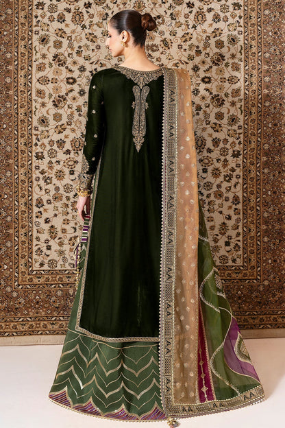 Embroidered Velvet Formal  D-09