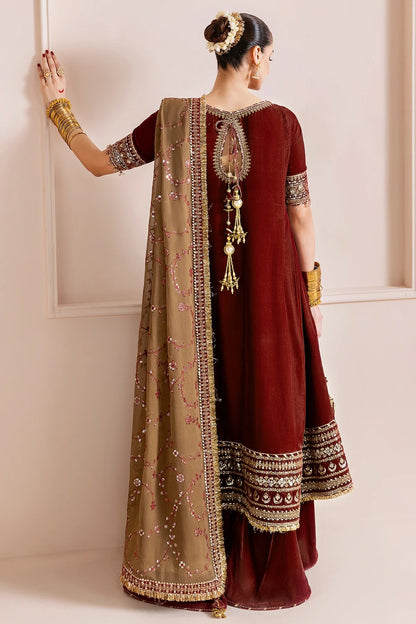 Embroidered Velvet Formal  D-13
