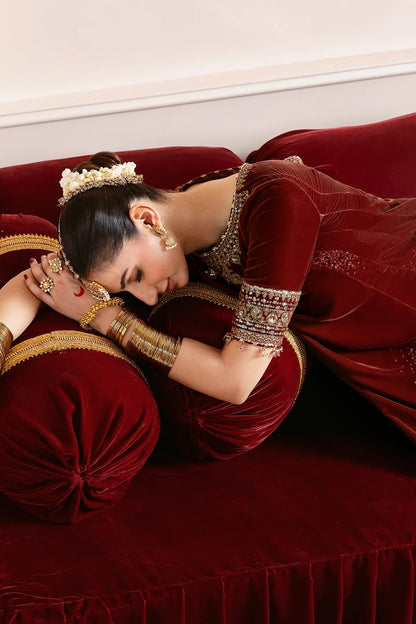 Embroidered Velvet Formal  D-13