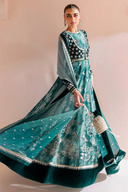 Embroidered Velvet Formal  D-06