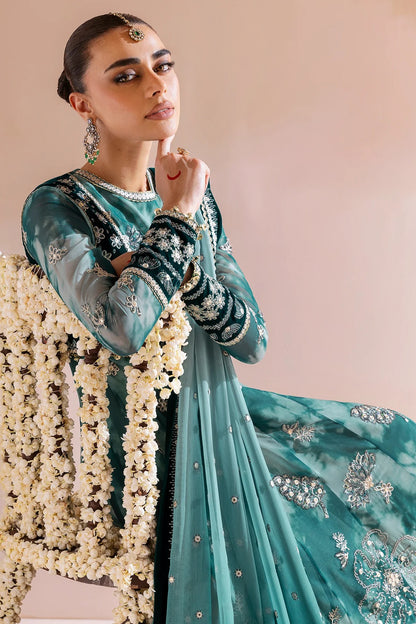 Embroidered Velvet Formal  D-06