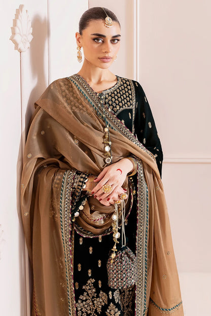 Embroidered Velvet Formal  D-01