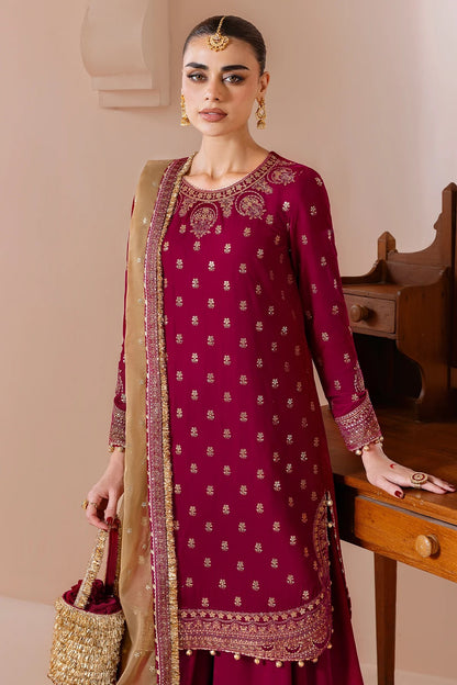Embroidered Velvet Formal  D-11