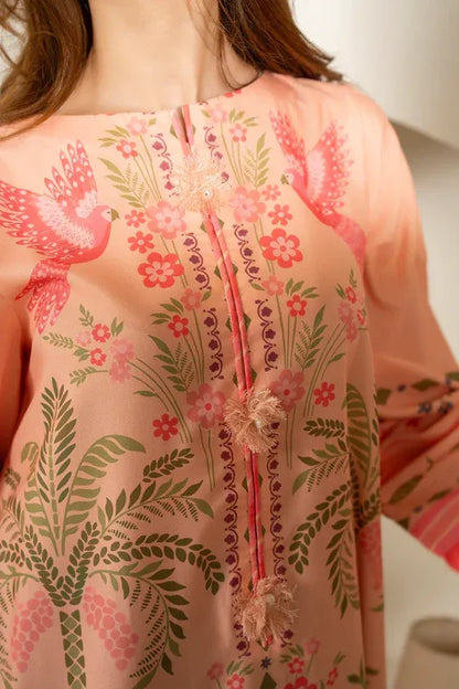 Printed Poly Cambric Set - Golden Hour