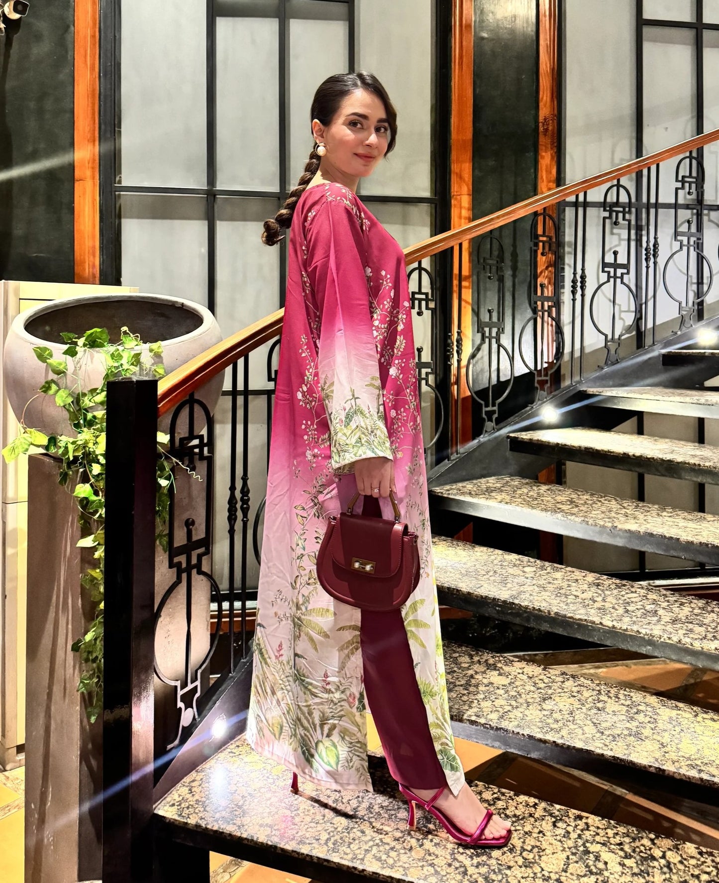 PINK OPAL KAFTAN | 2-Piece