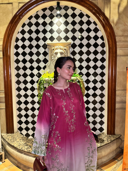 PINK OPAL KAFTAN | 2-Piece