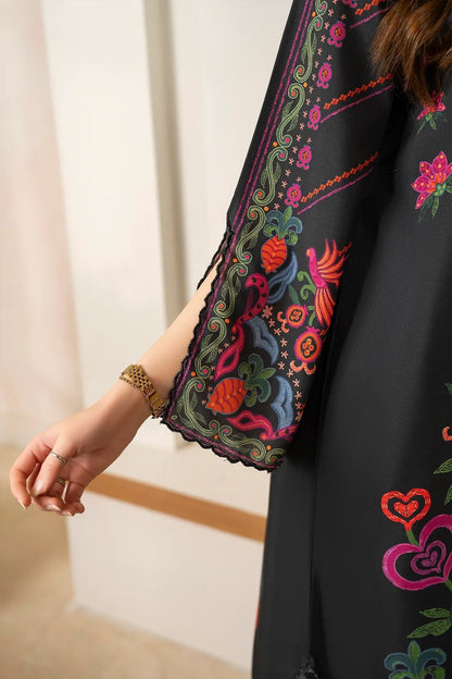 Printed Poly Cambric Set - Azure Charm