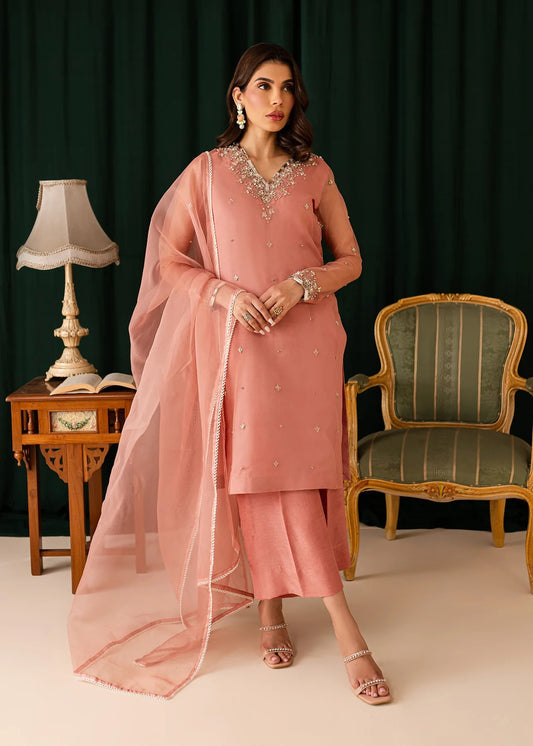 3pc Luxury Silk Pret - 3pc