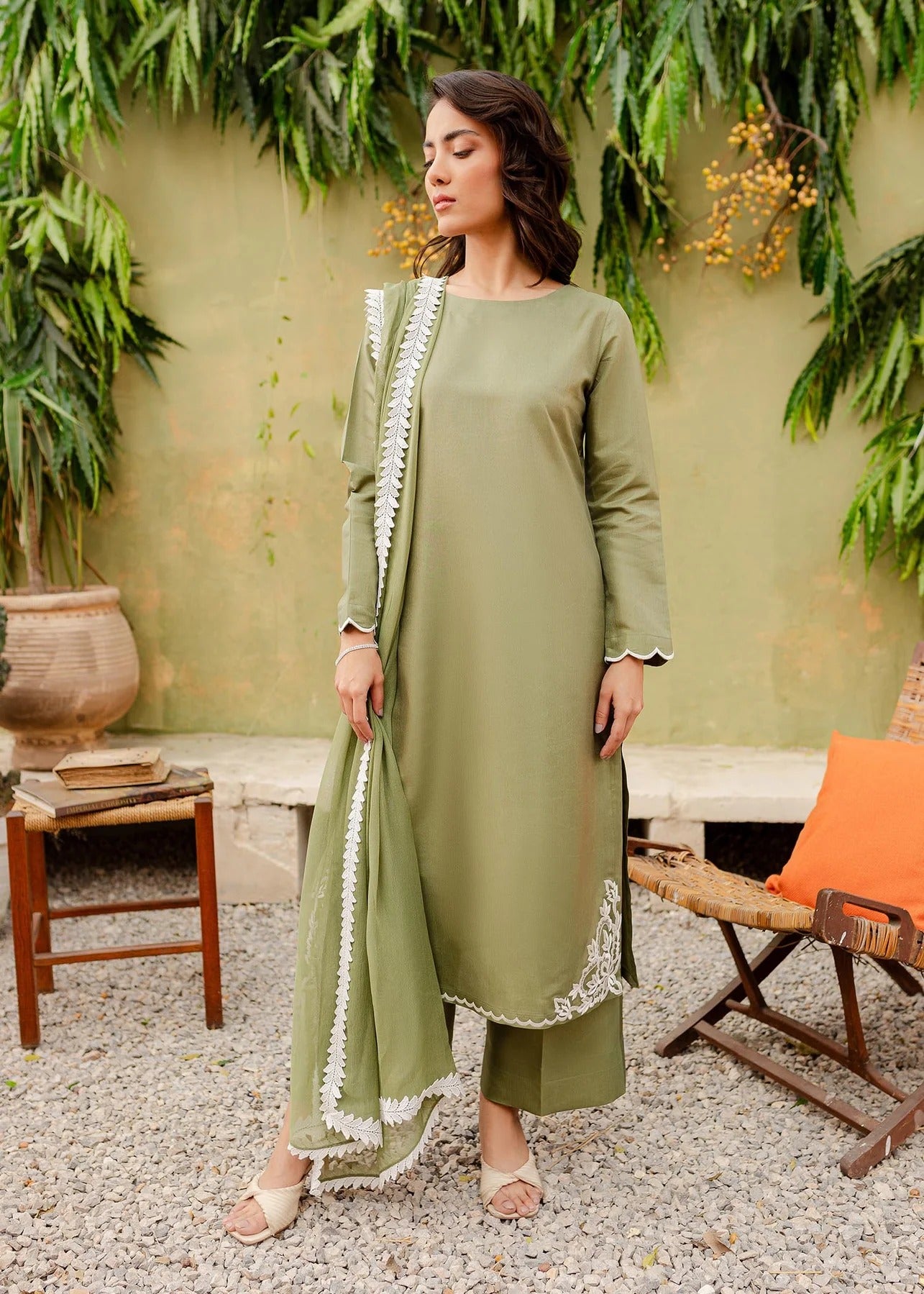 Silk Pret 3pc - Sage