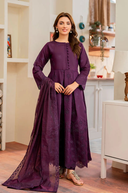 Embroidered Frock Set - Flux