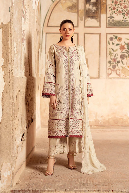 3PC Luxury Lawn - UFAQ