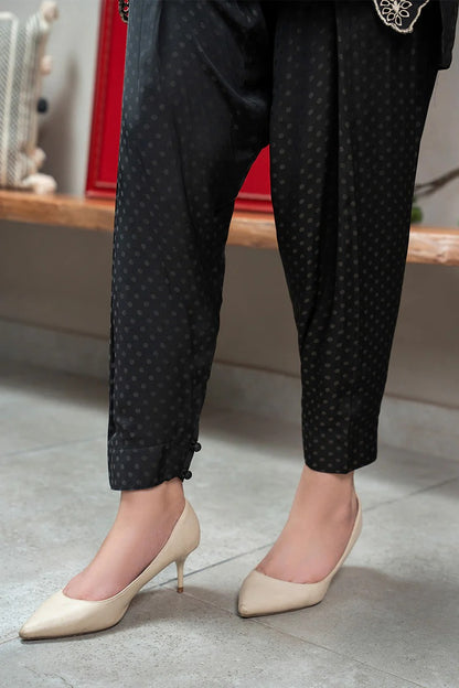 Luxury 3pc Silk Suit - Elan Noir
