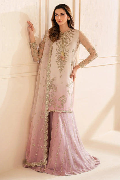 Embroidered Chiffon Formal 3pc